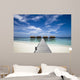 Luxury Hotel Tropical Island Wall Decal