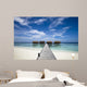 Luxury Hotel Tropical Island Wall Decal