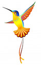 Colibri-Hummingbird-Vector Wall Decal
