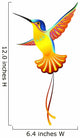 Colibri-Hummingbird-Vector Wall Decal
