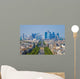 Avenue Charles Gaulle And Skyline Wall Decal