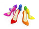 Colorful High Heels Wall Decal