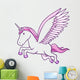 Unicorn Pegasus Vector Illustration Wall Decal