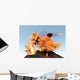 Volcano Magma Lava Eruption Wall Decal