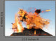 Volcano Magma Lava Eruption Wall Decal