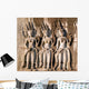 Three Dancing Apsara Wall Wall Decal