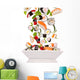 Delicious Pieces Sushi White Wall Decal
