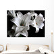 Lilies Close-Up Wall Decal