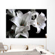 Lilies Close-Up Wall Decal