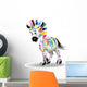 Zebra Quadricromia-Four Color Process Wall Decal