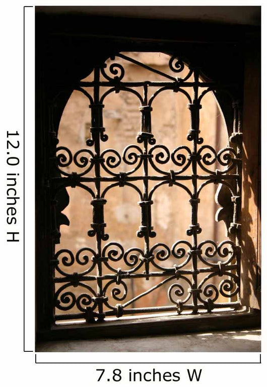 Moroccan Window Wall Decal