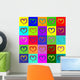 Warhol Hearts Wall Decal