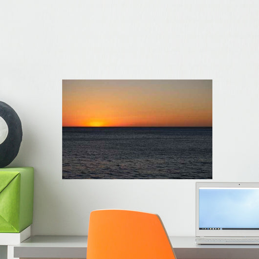 Ending Ocean Sunset Wall Decal