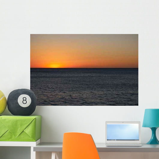Ending Ocean Sunset Wall Decal