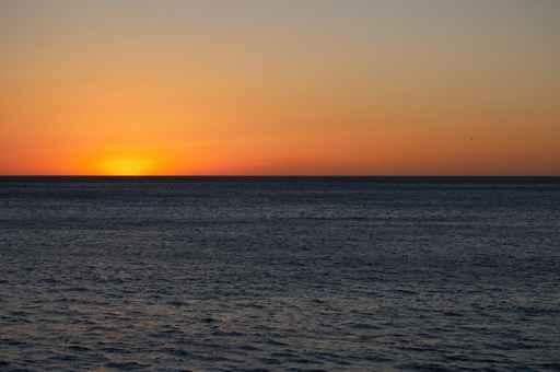 Ending Ocean Sunset Wall Decal