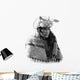 North American Indian Wall Decal