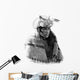 North American Indian Wall Decal