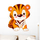 Fun Zoo Tiger Wall Decal