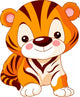 Fun Zoo Tiger Wall Decal