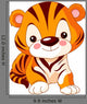 Fun Zoo Tiger Wall Decal