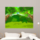 Tropical Forest Landscape Wall Decal