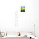 Ladder To Window Wall Decal