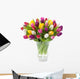 Bunte Tulpen Wall Decal