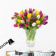 Bunte Tulpen Wall Decal
