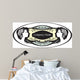 Card Oval Shape Hair Wall Decal