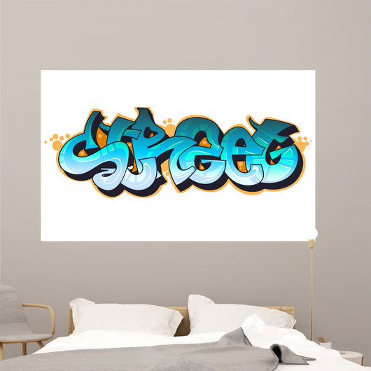 Graffiti Urban Art Wall Decal