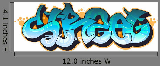Graffiti Urban Art Wall Decal