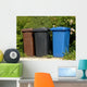 Garbage Cans Wall Decal