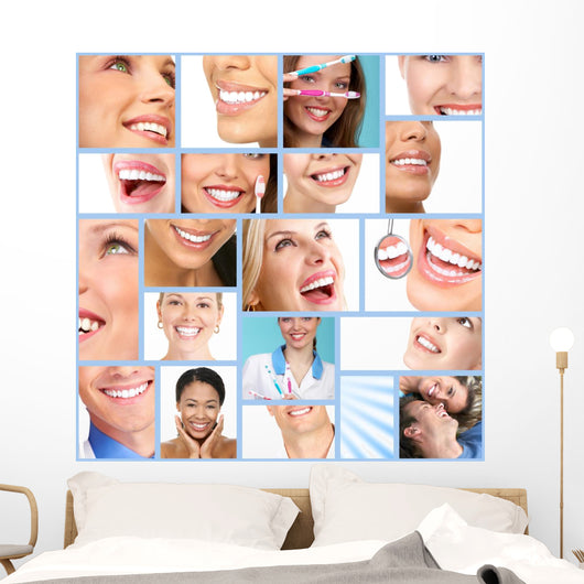 Happy Woman Smile Wall Decal