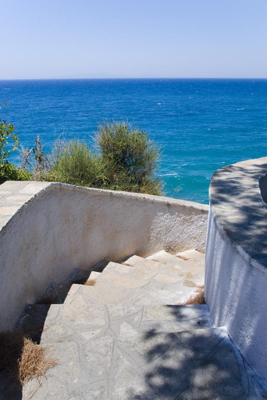 Stairs Leading Down To the OceanWall Decal