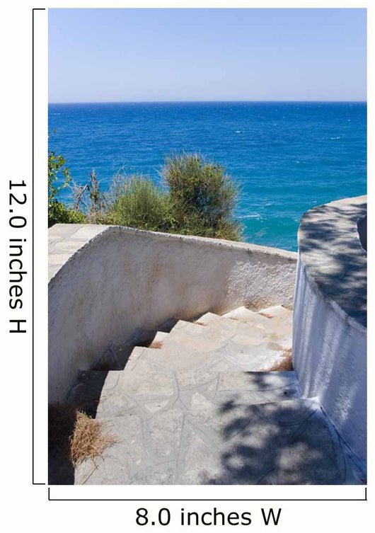 Stairs Leading Down To the OceanWall Decal