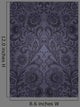 Seamless Purple Floral Pattern Wall Decal