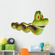 Snake Cartoon Going Wall Decal