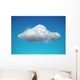 White Cloud Weather Icon Wall Decal