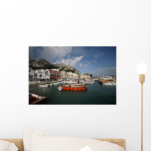 Naples Italy Marina Beautiful Wall Decal