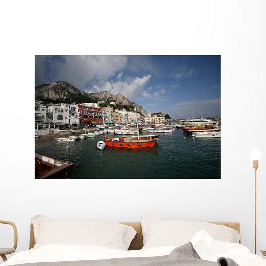Naples Italy Marina Beautiful Wall Decal