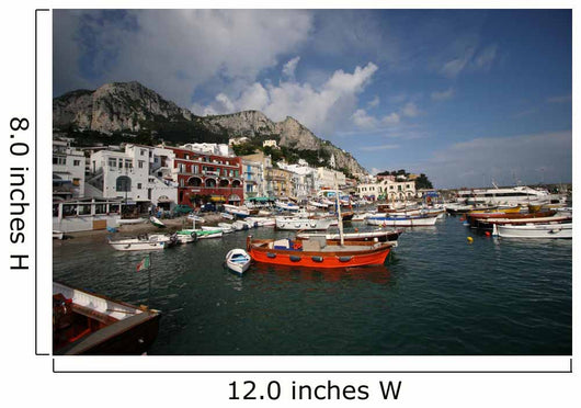 Naples Italy Marina Beautiful Wall Decal