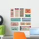 Vintage Tickets Wall Decal