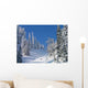 Skitour Zum Tennemooskopf Wall Decal