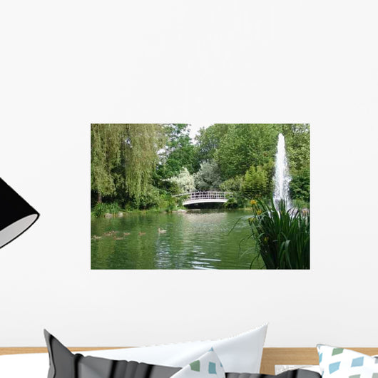 Parkidylle Baden-Baden Wall Decal