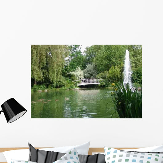 Parkidylle Baden-Baden Wall Decal