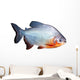 Piranha Fish Wall Decal