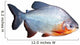 Piranha Fish Wall Decal
