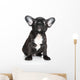 French Bulldog Puppy Sits Wall Decal