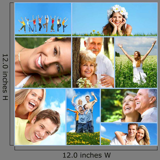 Happy People Collage Wall Decal