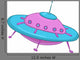 Cartoon Ufo Wall Decal